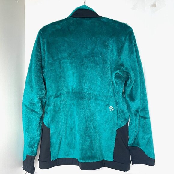 Mountain Hardwear Polartec High Loft Jacket Womens XL Long Sleeve Botanic Green - Picture 3 of 11